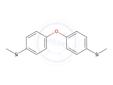 Chemical structure of BIS (P-DIMETHYLSILYL) PHENYL ETHER