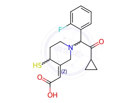 Chemical structure of Prasugrel Impurity 92