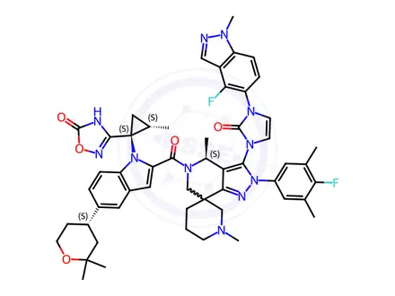 Chemical structure of Orforglipron Impurity 112