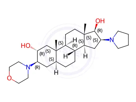 Chemical structure of Rocuronium Bromide Impurity 138