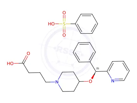 Chemical structure of Bepotastine Impurity 30