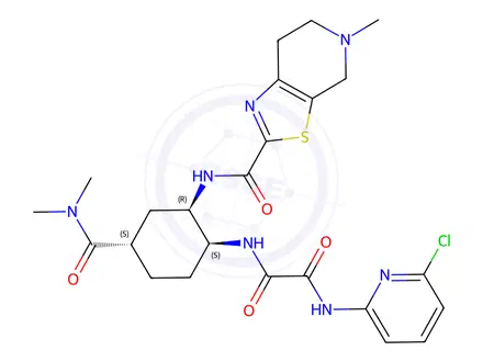 Chemical structure of Edoxaban Impurity 80