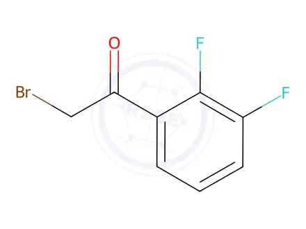 Chemical structure of 2-Bromo-2',3'-difluoroacetophenone
