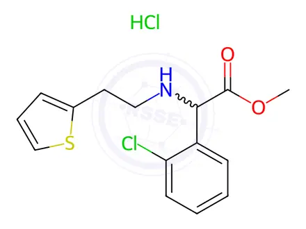 Chemical structure of Clopidogrel Impurity 13 HCl