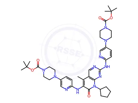 Chemical structure of Palbociclib Impurity 370