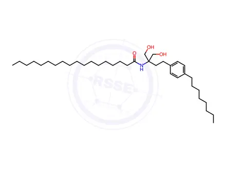 Chemical structure of Fingolimod Stearoate Amide