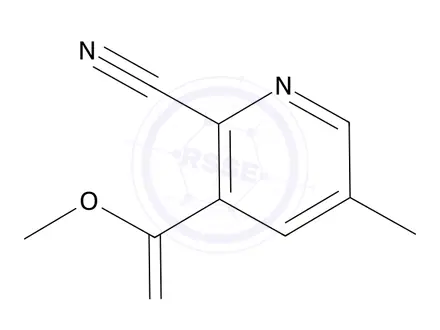 Chemical structure of Methyl 2-cyano-5-methylnicotinate