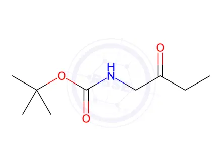 Chemical structure of Carbamic acid, (2-oxobutyl)-, 1,1-dimethylethyl ester (9CI)