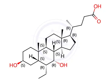 Chemical structure of Obeticholic Acid Impurity 98