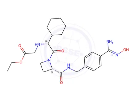 Chemical structure of Melagatran Impurity 63