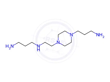 Chemical structure of N1-(2-(4-(3-Aminopropyl)piperazin-1-yl)ethyl)propane-1,3-diamine