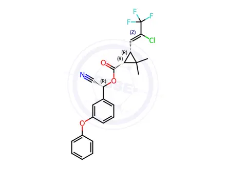 Chemical structure of Cyhalothrin Impurity 33
