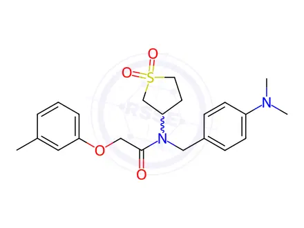 Chemical structure of Amidotrizoic Acid Impurity 61