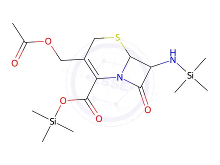 Chemical structure of Ceftazidime Impurity 132