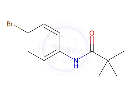 Chemical structure of N-(4-Bromophenyl)-2,2-dimethylpropanamide