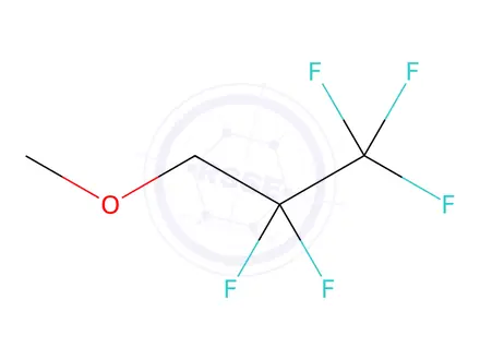 Chemical structure of 2,2,3,3,3-Pentafluoropropyl Methyl Ether