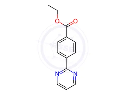 Chemical structure of Ethyl 4-(pyrimidin-2-yl)benzoate