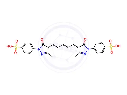 Chemical structure of Oxonol 805 Blue