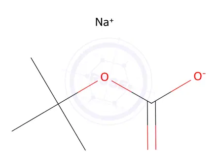 Chemical structure of Picaridin Impurity 1 Sodium Salt (Tert-butyl Hydrogen Carbonate Sodium Salt)