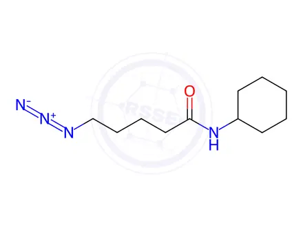 Chemical structure of 5-Azido-N-cyclohexylpentanamide
