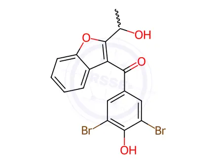 Chemical structure of Benzbromarone Impurity 53