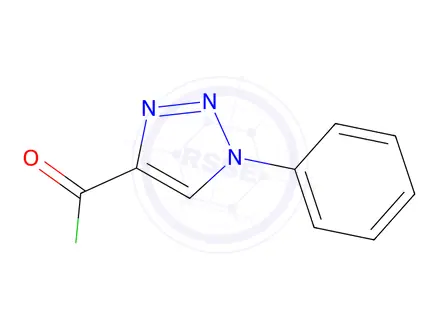 Chemical structure of 1H-1,2,3-Triazole-4-carbonyl chloride, 1-phenyl-(9CI)