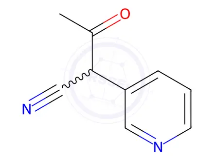 Chemical structure of 3-Oxo-2-(pyridin-3-yl)butanenitrile