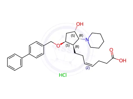 Chemical structure of Vapiprost Hydrochloride