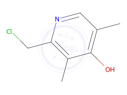 Chemical structure of Esomeprazole Sodium Impurity 93