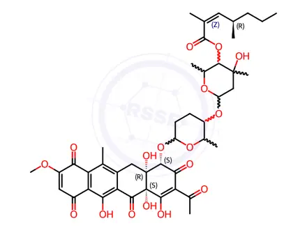 Chemical structure of Dutomycin