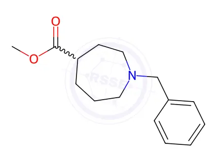 Chemical structure of Methyl 1-benzylazepane-4-carboxylate