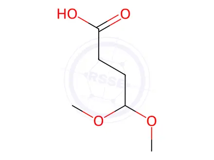 Chemical structure of 4,4-dimethoxybutanoic acid