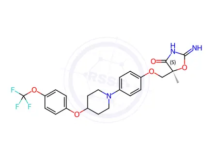 Chemical structure of Delamanid Impurity 42