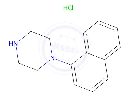 Chemical structure of 1-(1-Naphthyl)piperazinemiddotHCl