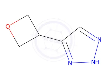 Chemical structure of 5-(Oxetan-3-yl)-1H-1,2,3-triazole