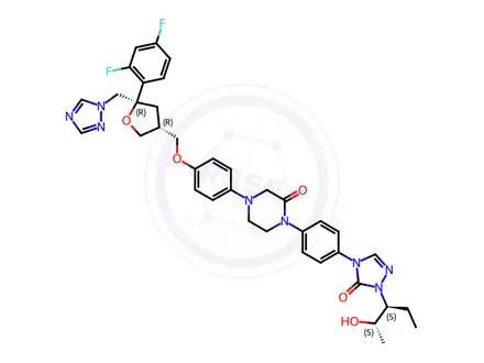 Chemical structure of Posaconazole Impurity 499