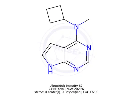 Chemical structure of Abrocitinib Impurity 57