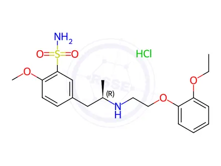 Chemical structure of Tamsulosin Hydrochloride