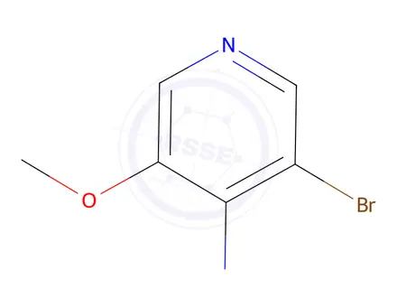 Chemical structure of 3-bromo-5-methoxypyridin-4-amine