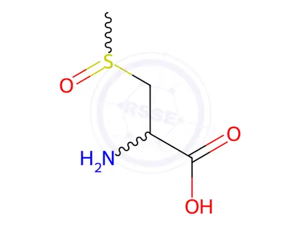 Chemical structure of Methylsulfinyl-L-alanine