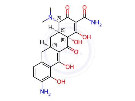 Chemical structure of Minocycline EP Impurity I