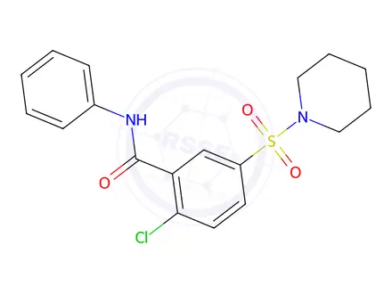 Chemical structure of Cloxacillin Thiol Carboxylate Benzathine Salt