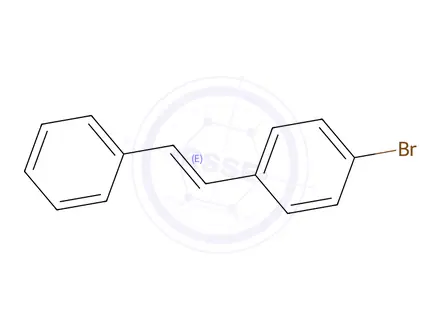 Chemical structure of 4-Bromostilbene