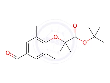 Chemical structure of Elafibranor Impurity 105