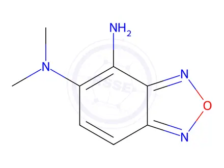 Chemical structure of N5,N5-dimethylbenzo[c][1,2,5]oxadiazole-4,5-diamine