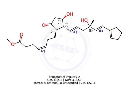 Chemical structure of Remiprostol Impurity 2