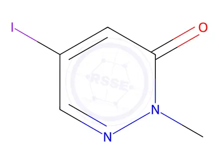 Chemical structure of 5-Iodo-2-methylpyridazin-3(2H)-one