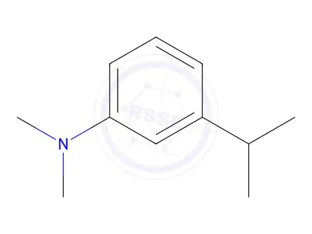 Chemical structure of Benzenamine, N,N-dimethyl-3-(1-methylethyl)-(9CI)