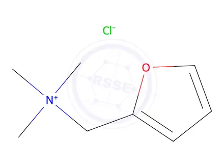 Chemical structure of 1-(Furan-2-yl)-N,N,N-trimethylmethanaminium chloride