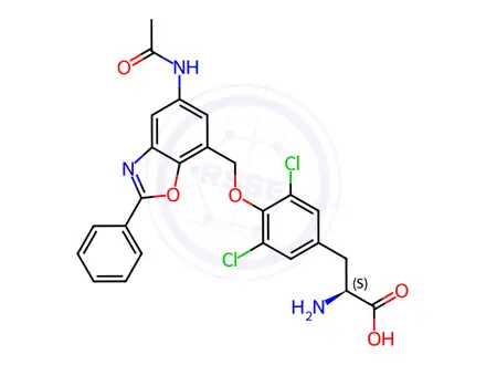 Chemical structure of Nanvuranlat Impurity 1